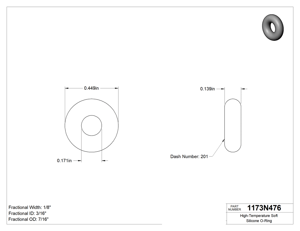 Technical drawing - 1173N476